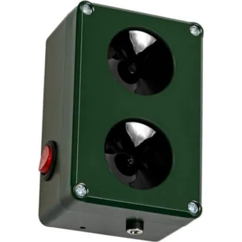 Odpuzovač zvířat Vodotěsný ultrazvukový plašič na kuny, myši a potkany DRAGON ULTRASONIC C200G