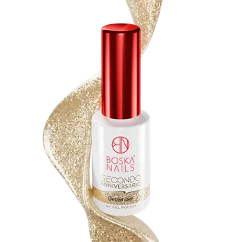 Lak na nehty Gel lak Secondo Anniversario December no 471 Boska Nails 6 ml