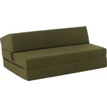 Skládací matrace/křeslo, 2v1, olivová, VEDIS