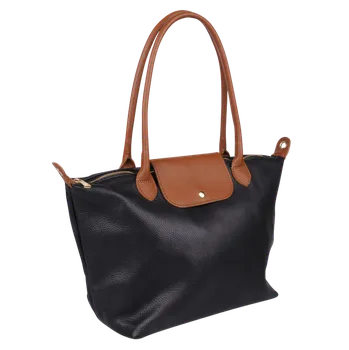 Kabelka NovaKabelka.cz Kožená italská kabelka Ludovica Nera