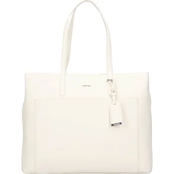 Kabelka Dámská kabelka Calvin Klein Pippa - krémová