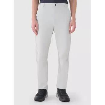 Pánské kalhoty Pánské kalhoty 4F 4FWSS25TFTRM0790 COLD LIGHT GREY XXL