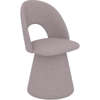 Jídelní židle Čalouněné jídelní křeslo v levandulové barvě Kalo – Makamii ID_1730672