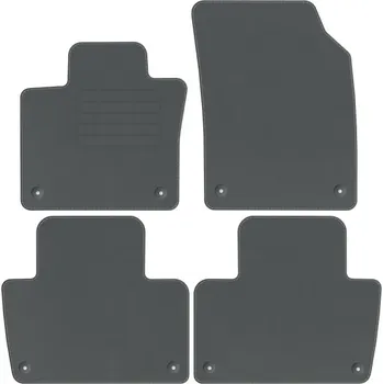 autokoberec Kobercové rohože Edecor velurové 4 ks