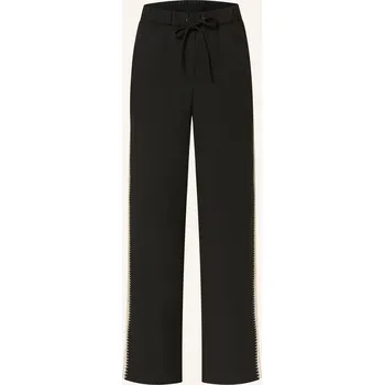 Dámské kalhoty Reiss Dámské Kalhoty V Joggingovém Stylu, černá, 40