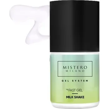 Lak na nehty Mistero Milano - Jednofázový gel - FAST GEL MILK SHAKE 12ml