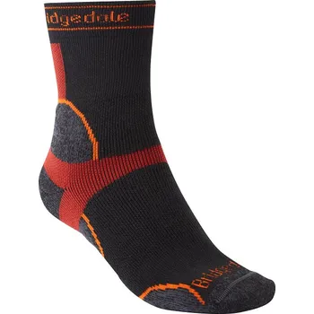 Pánské ponožky Pánské ponožky Bridgedale Trail RUn MW T2 MS Crew black 44-47