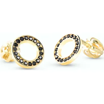 Náušnice Cutie Jewellery Zlaté náušnice Z3060Y-JET