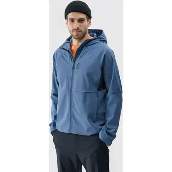 Pánská softshellová bunda Pánská softshellová bunda 4F 4FWSS25TSOFM313 DENIM XXXL