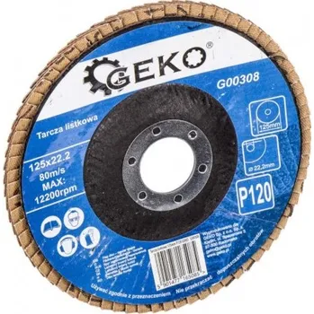Brusný kotouč Lamelový brusný kotouč 125mm P120 Geko Geko 77511