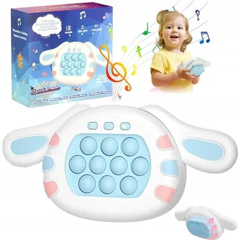 POP IT POP HRA SE SVÍTÍCÍ HRAČKA NA Prst, HRA RYCHLÉ STISKNUTÍ BUBLINY, DEKOMPRESNÍ HRA