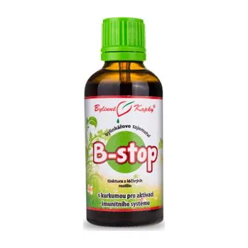 Doplněk stravy Bylinné kapky, s.r.o. B-stop bylinné kapky (tinktura) 50ml