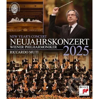 Zahraniční hudba Riccardo Muti & Wiener Philharmoniker: Neujahrskonzert 2025 / New Year'S Concert 2025 / Concert DVD Sony Music Entertainment