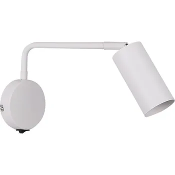 Nástěnné svítidlo Nástěnné svítidlo Tina bílá kovová moderní do ložnice a obýváku nastavitelná 31 cm CANDELLUX