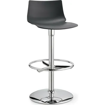 Barová židle Barová židle Day Twist otočná antracitová moderní do kuchyně a jídelny 75 cm SCAB Design