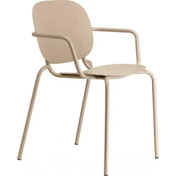 Jídelní židle Kovová zahradní židle s područkami Si-Si Arm SCAB Design béžová na terasu