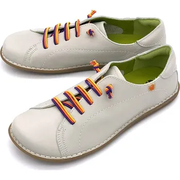 Dámské polobotky Dámské kožené polobotky 6568 Jungla šedá Barva: sv.šedá, Velikost: 38