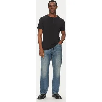 Calvin Klein Underwear T-Shirt Henley LV00NM2803 Černá Regular Fit S