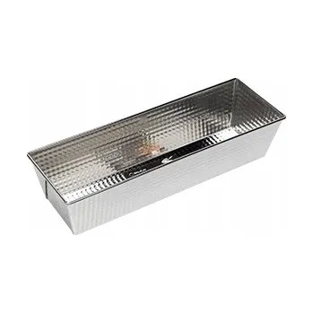 Obraz Plechová forma na pečení bábovky (keks) pozink 35x12x8 cm