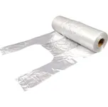 Mikrotenová taška na roli, nosnost 5 kg, délka 44 cm, šířka 23 cm, záložka 14 cm, transparentní, 250 ks
