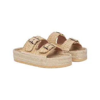 Dámská móda LOVE MOSCHINO Espadrilky JA28393G0MJQ0107 Béžová 40