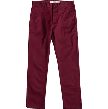 Pánské kalhoty Kalhoty DC Worker Straight Fit - Cabernet - 32x32