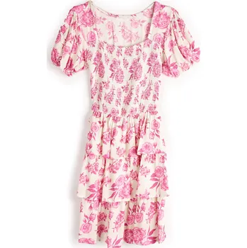 Dámské šaty GATE Viskózové šaty s květinovým potiskem 34 225-0618/1140