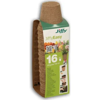 Květináč Rašelinový květináč Jiffypot R8-16, 8 cm 16 ks