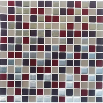 Obklad MOSAIC 3D samolepící mozaika červená