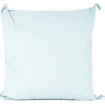 Today Dekorativní polštář s třásněmi BORNEO, 40 x 40 cm, světle modrá barva