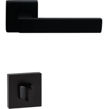 Dveřní kování Cobra dveřní kování CATANIA-S WC černá