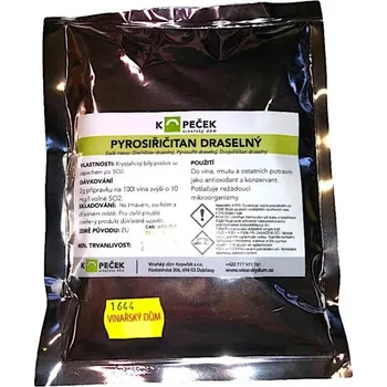 Pyrosiřičitan draselný 1 kg Hmotnost CZ: 1 kg
