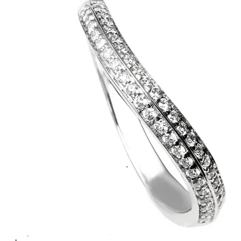 Prsten Stuchlík zlatý prsten s diamanty 70279