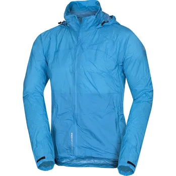 Pánská větrovka Northfinder Pánská nepromokavá multisportovní bunda sbalitelná 2L NORTHKIT, modrá, XL