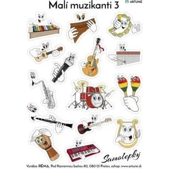 Samolepky Malí muzikanti 3