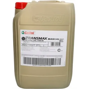 Převodový olej CASTROL TRANSMAX MANUAL Z LONG LIFE 75W/80 20 l