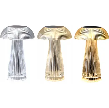 Lampička LED stolní lampa ve tvaru houby