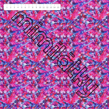 Potahová látka růžové cákance by MIMI