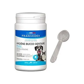 Francodex Zubní pasta v prášku pes, kočka 150g