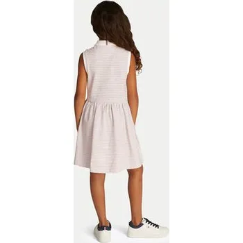 Dámské šaty Tommy Hilfiger Každodenní šaty KG0KG08486 D Růžová Regular Fit 14Y