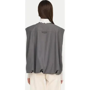 Dámská vesta ONLY Sportovní vesta Mary 15338137 Šedá Loose Fit XS