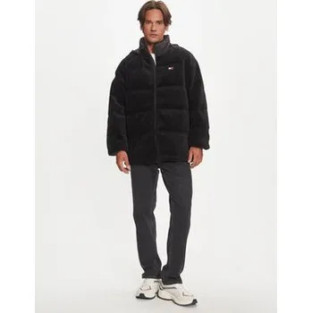 Dámská bunda Tommy Jeans Zimní bunda DM0DM19638 Černá Regular Fit 3XL