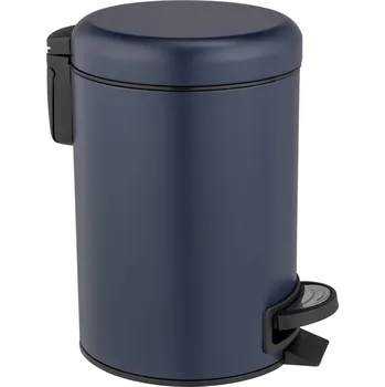 Odpadkový koš Koupelnový koš na odpadky LEMAN, 3 L, tmavě modrý, WENKO