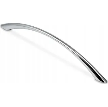 Nábytkové kování Nábytková úchytka klasická stříbrná lesklá 15 x 0,7 x 2,3 cm