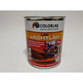 Lak na dřevo Colorlak JACHTLAK MAT S 1106 / 0,6L alkyduretanový bezbarvý lak matný