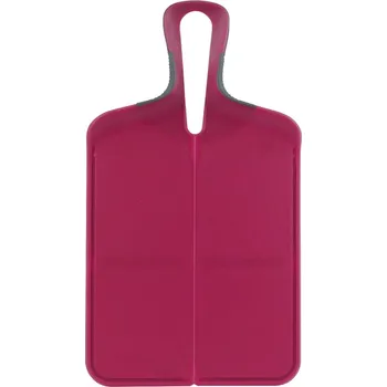 Kuchyňské prkénko Flexibilní plastové kuchyňské prkénko Intesi bordó na krájení zeleniny a ovoce do myčky