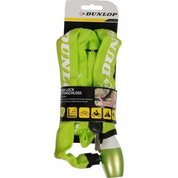 Zámek na kolo ZÁMEK NA KOLO DUNLOP ŘETĚZOVÝ ZÁMEK DÉLKA 120 CM