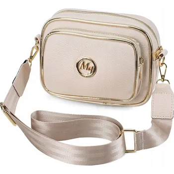 Kabelka Maggio kabelka přes rameno eko kůže béžová