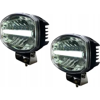 Přední světlomet SADA 2X LED přídavné dálkové světlo EGG CREE SVĚTLOMET TIR 12V 24V
