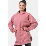 Dámská mikina Everyday Hero Long Old Rose - NEBBIA Velikost: L, Barva: růžová